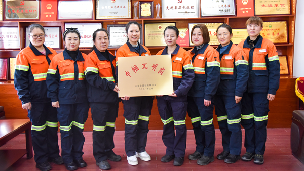 天下妇联授予威斯特铜业先进整体和小我私家声誉称呼