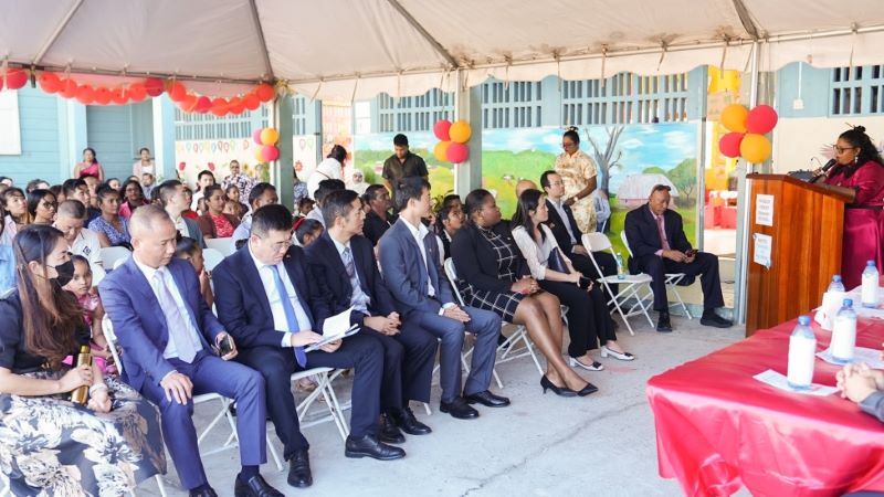 4118云顶集团矿业奥罗拉金矿为小学捐赠配套设施